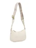 Emporio Armani logo-plaque zip-top shoulder bag - Neutrals