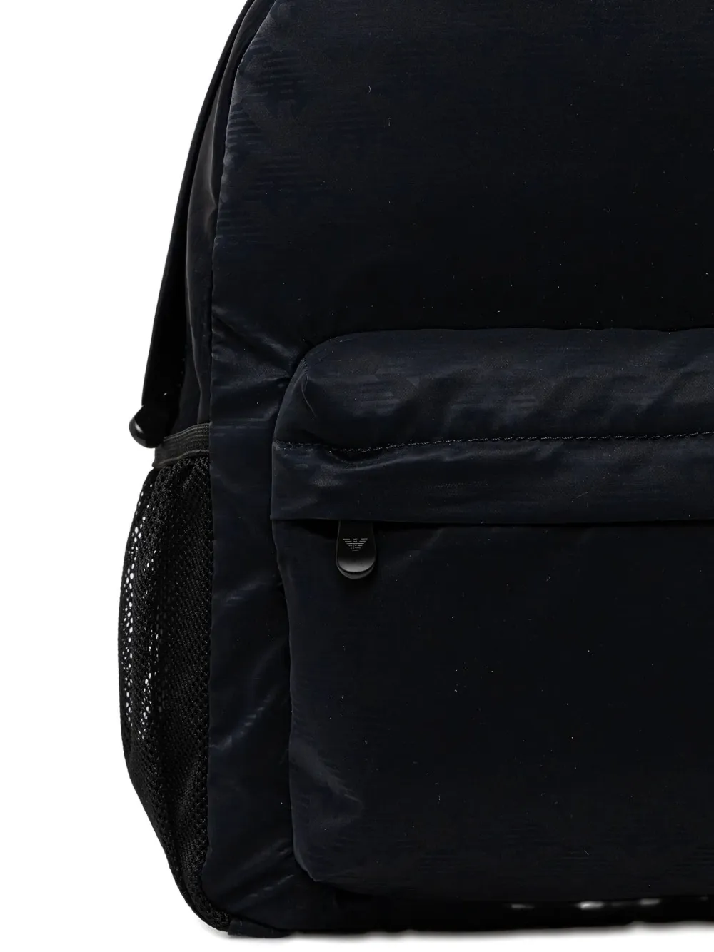Emporio Armani Kids eagle-logo backpack Zwart