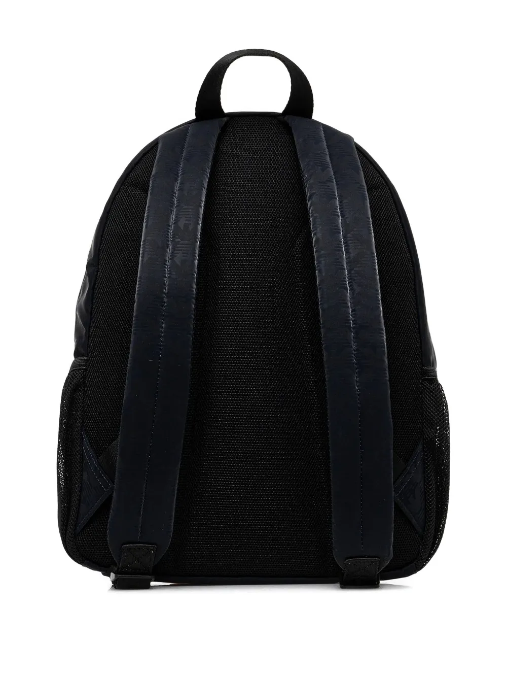 Emporio Armani Kids eagle-logo backpack Zwart