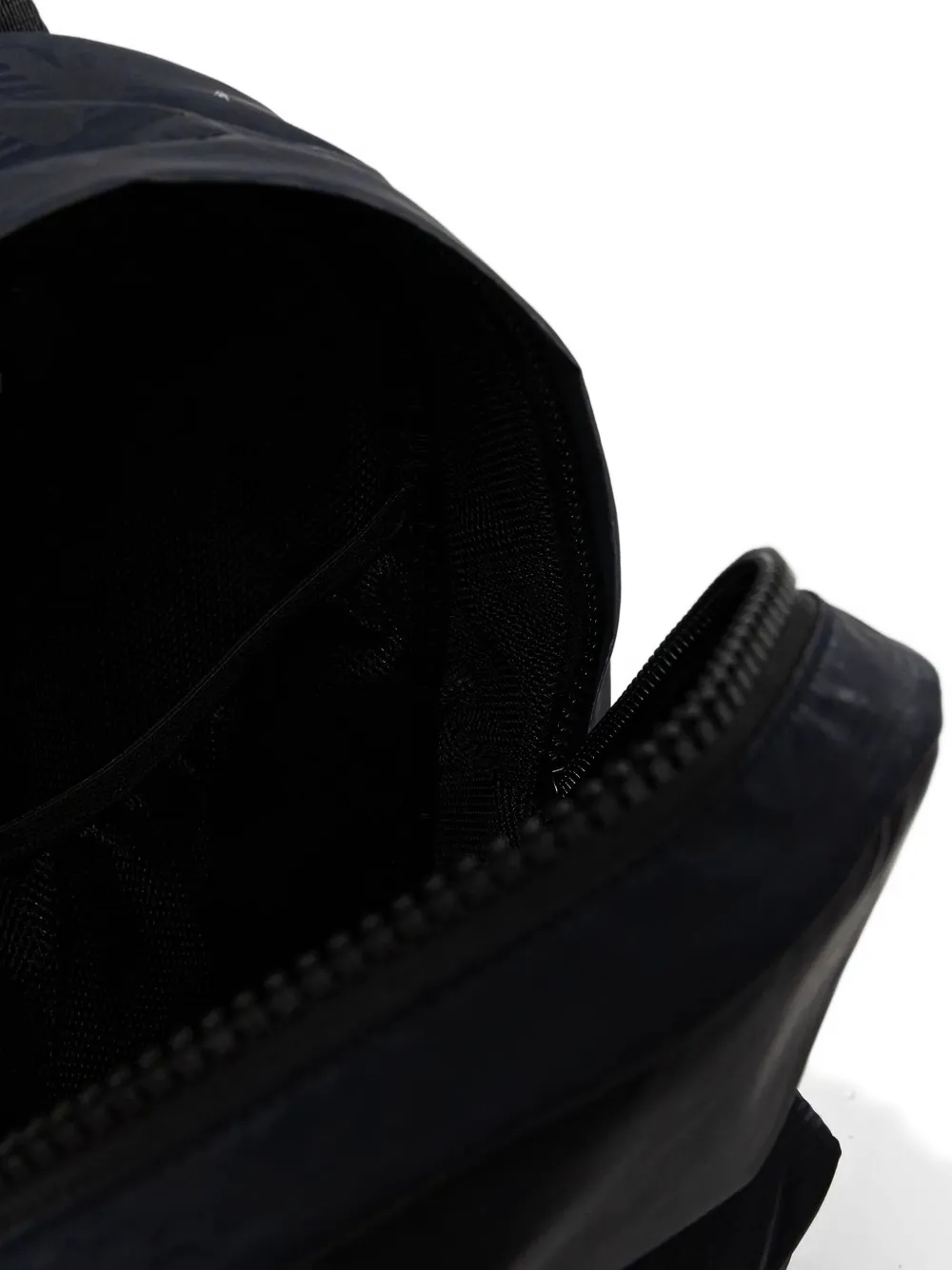 Emporio Armani Kids eagle-logo backpack Zwart