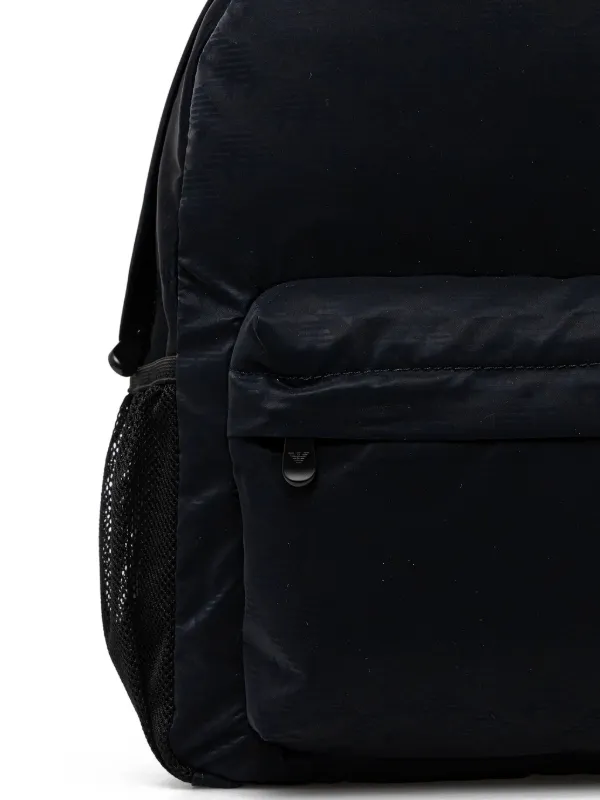 Emporio Armani Kids ロゴ バックパック | ブラック | FARFETCH JP