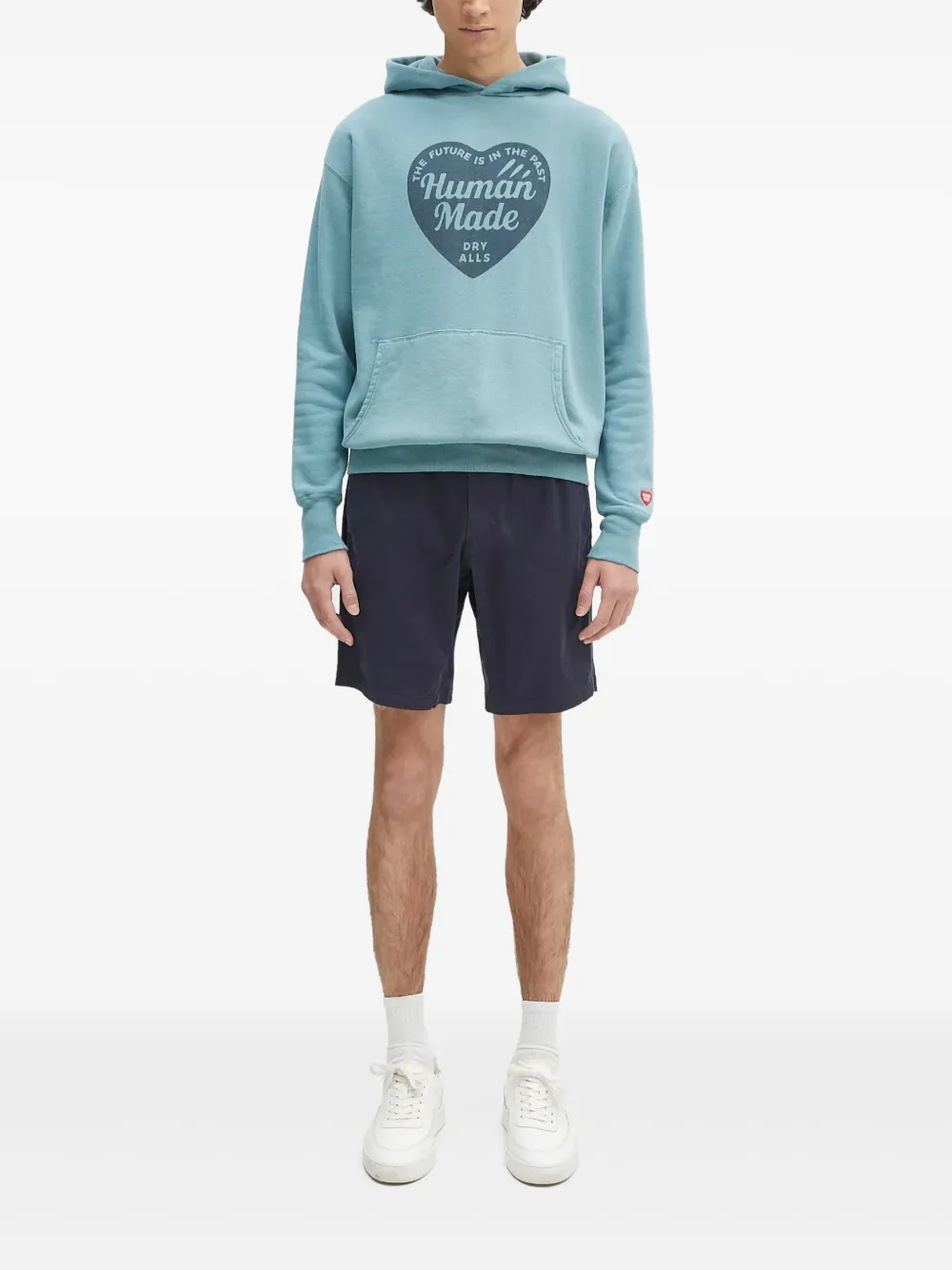 heart-logo hoodie