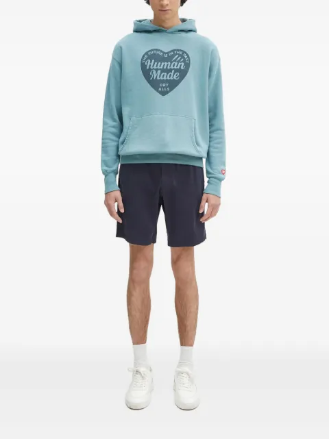 Human Made heart-logo hoodie