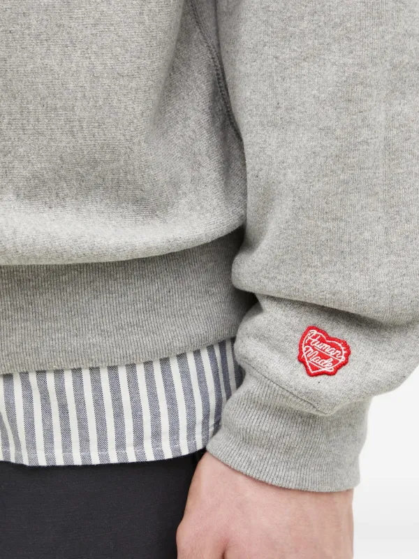 Human Made ハートロゴ トレーナー グレー HUMAN MADE (ヒューマン