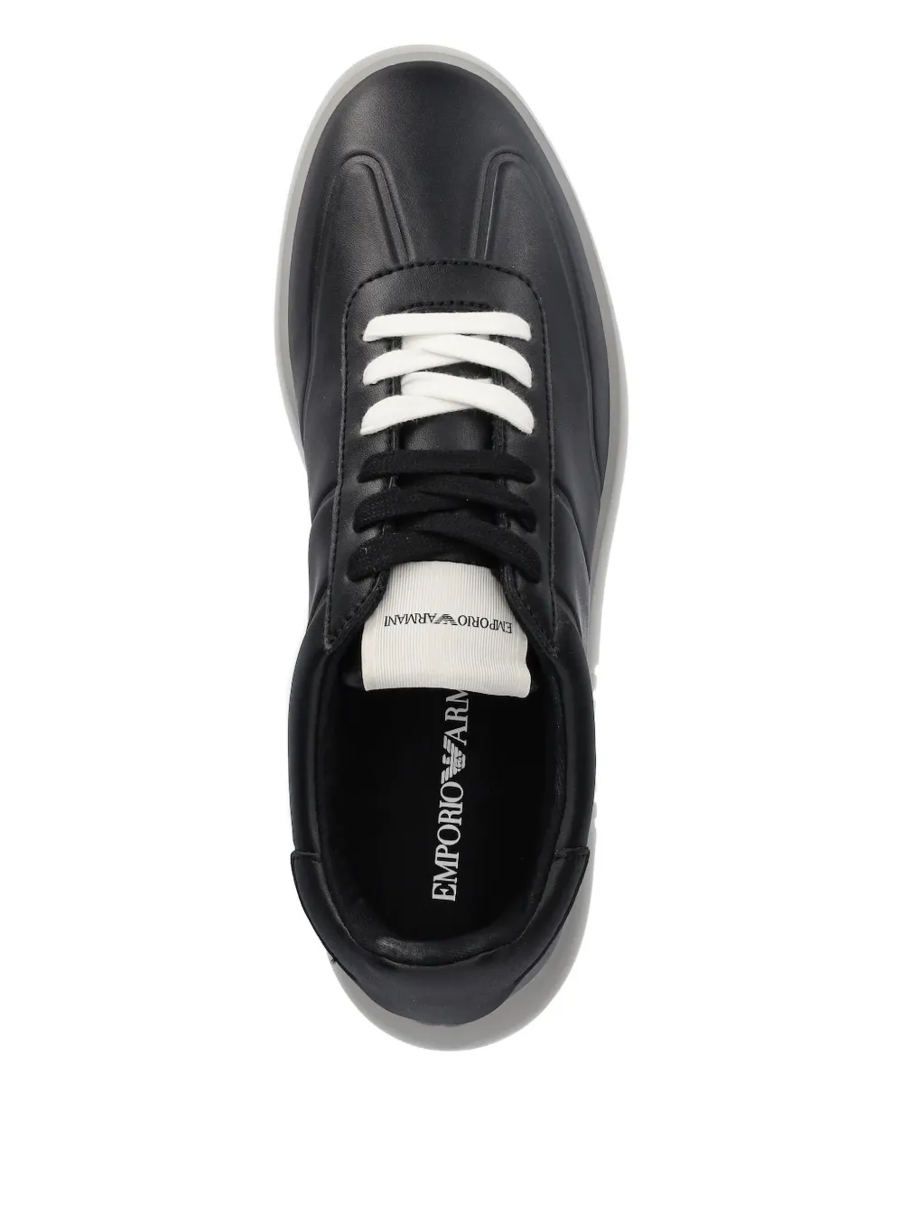 Emporio Armani lace-up sneakers Black