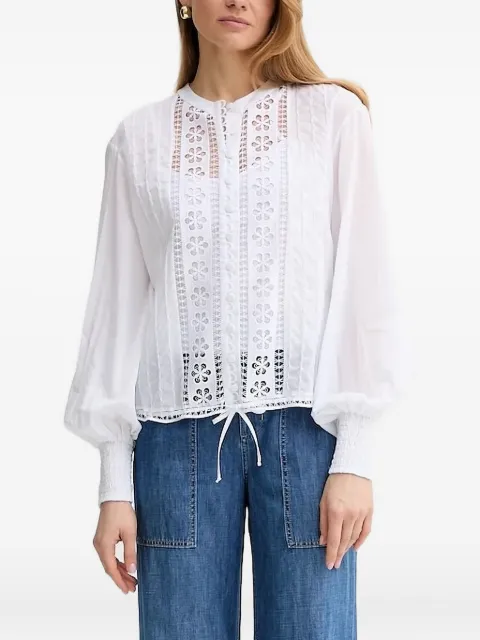 Charo Ruiz Ibiza broderie-anglaise balloon-sleeve top