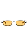 Kuboraum square-frame tinted sunglasses - Grey