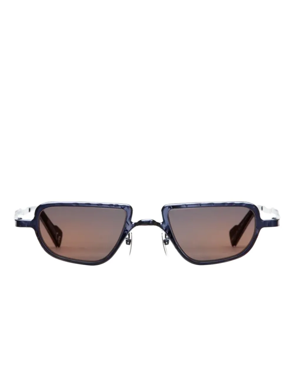 Kuboraum Z28 Geometric-frame Sunglasses In Burgundy