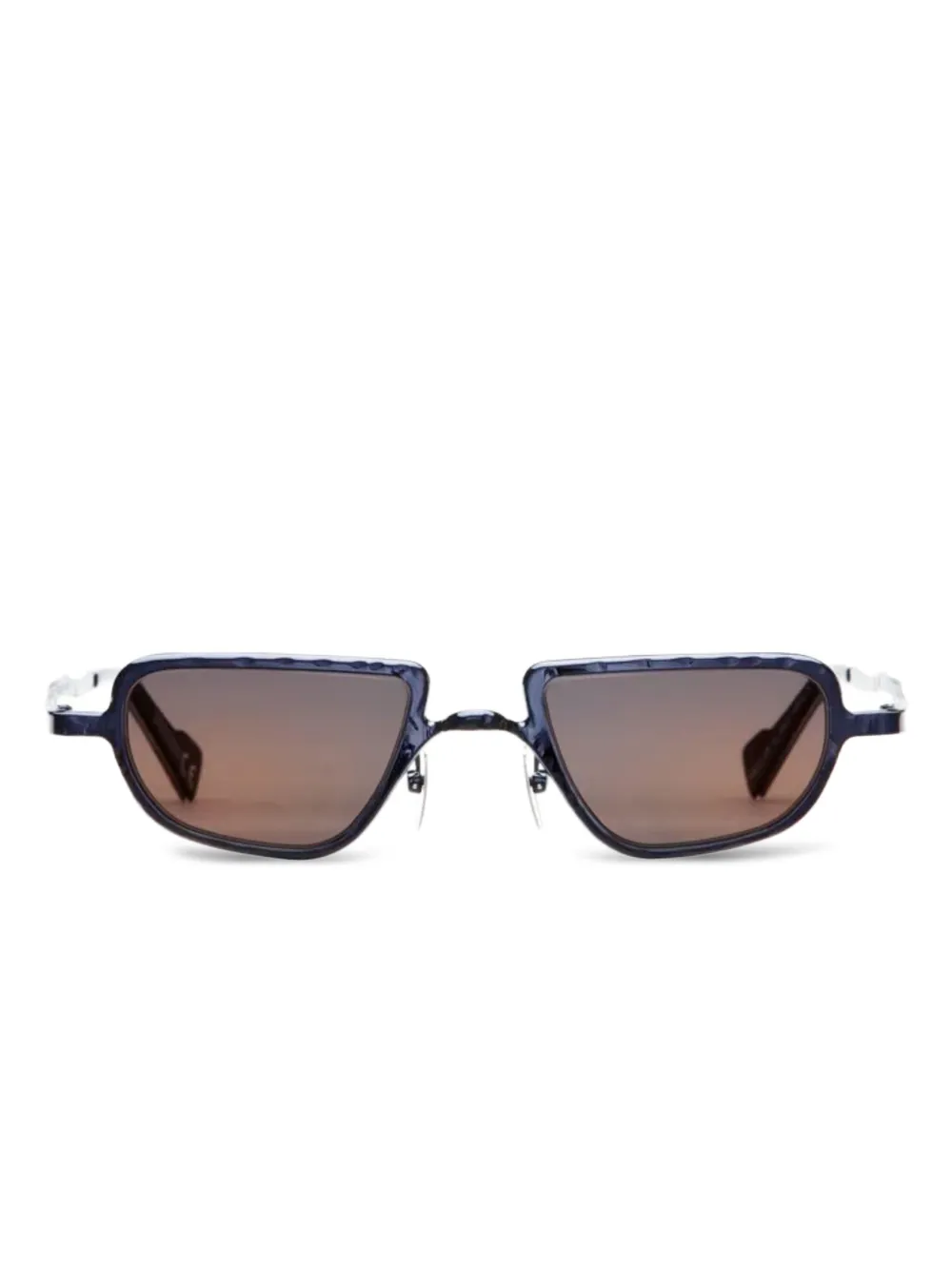 Kuboraum Z28 geometric-frame sunglasses | Grey | Image 1