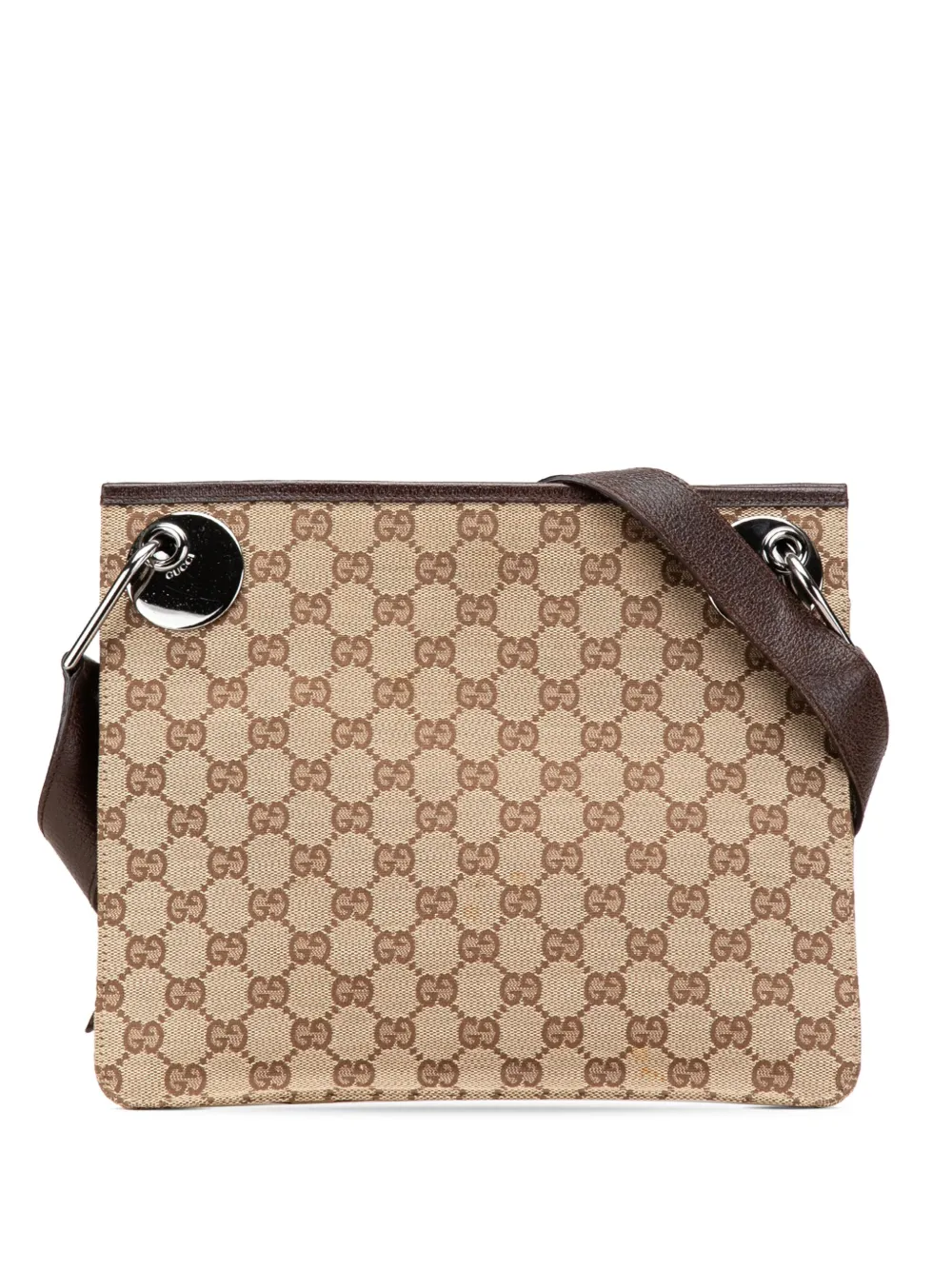 Gucci Pre-Owned 2000-2015 GG Canvas Eclipse crossbody bag | Brown | Image 1