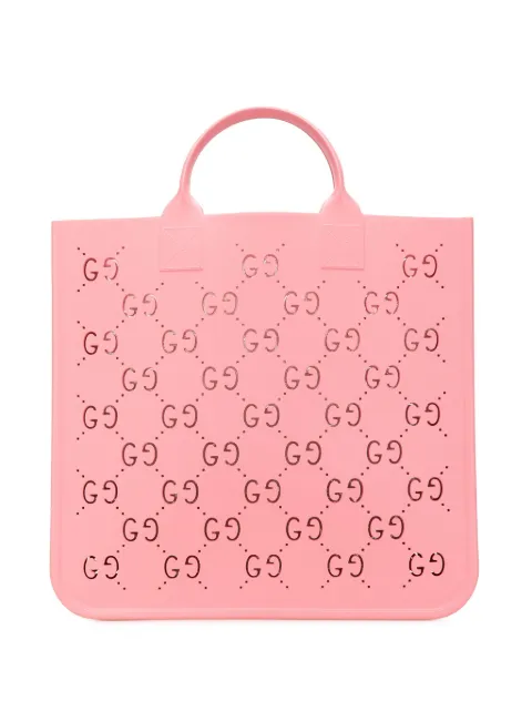 Gucci Pre-Owned 2016-2024 Kids GG Rubber tote bag