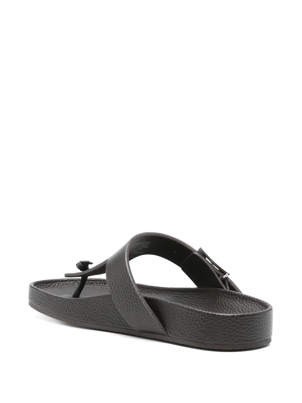 Tory Burch leather flat sandals Bruin