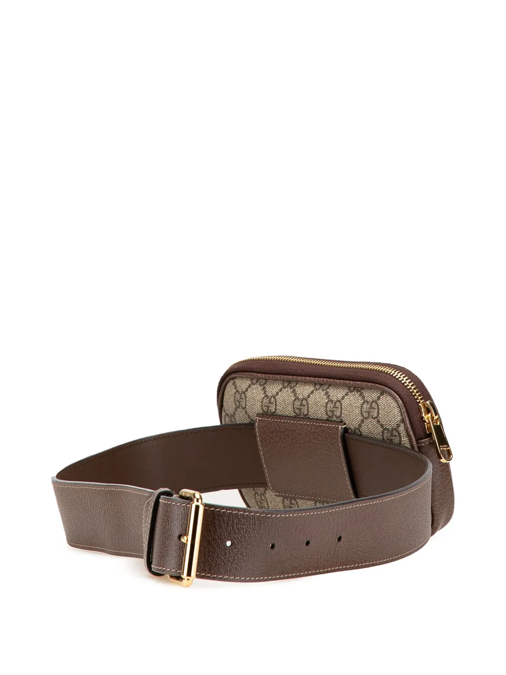 Pre-owned Gucci 2016-2024 Gg Supreme Web Ophidia Belt Bag