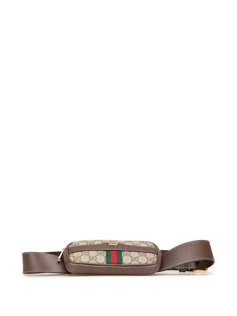 Pre-owned Gucci 2016-2024 Gg Supreme Web Ophidia Belt Bag