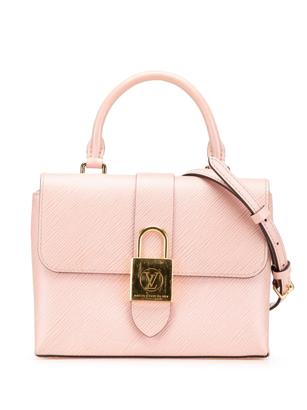 Louis Vuitton Pre-Owned 2019 エピ ロッキー BB サッチェルバッグ - ピンク Louis Vuitton Pre-Owned 2019 エピ ロッキー BB サッチェルバッグ - ピンク