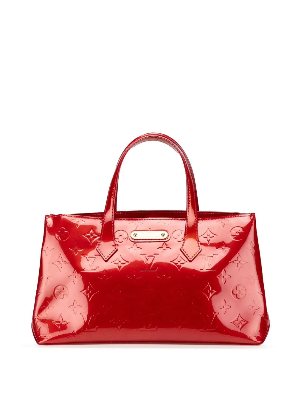 Louis Vuitton Pre-Owned 2017 Monogram Vernis Wilshire PM handbag | Red | Image 1