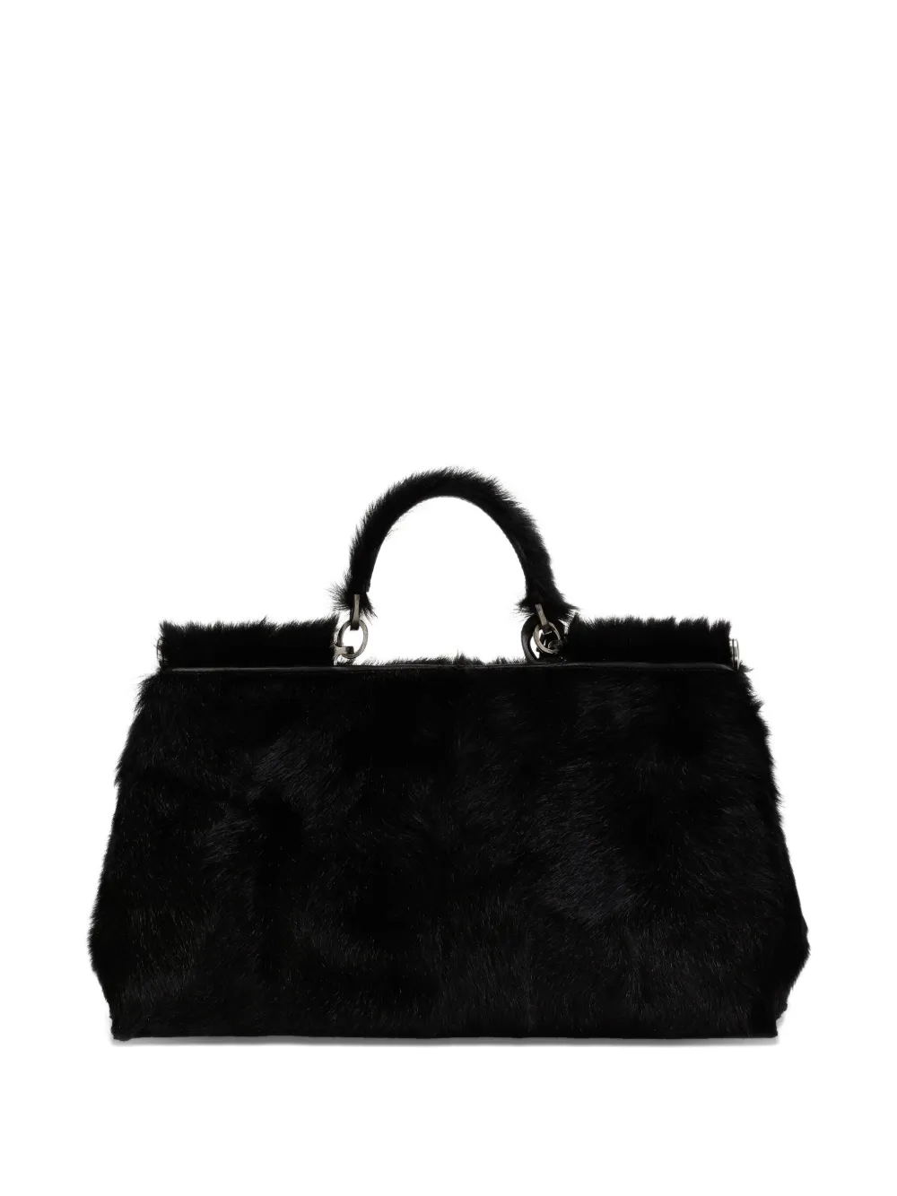 Dolce & Gabbana My Sicily shopper met handgreep - Zwart