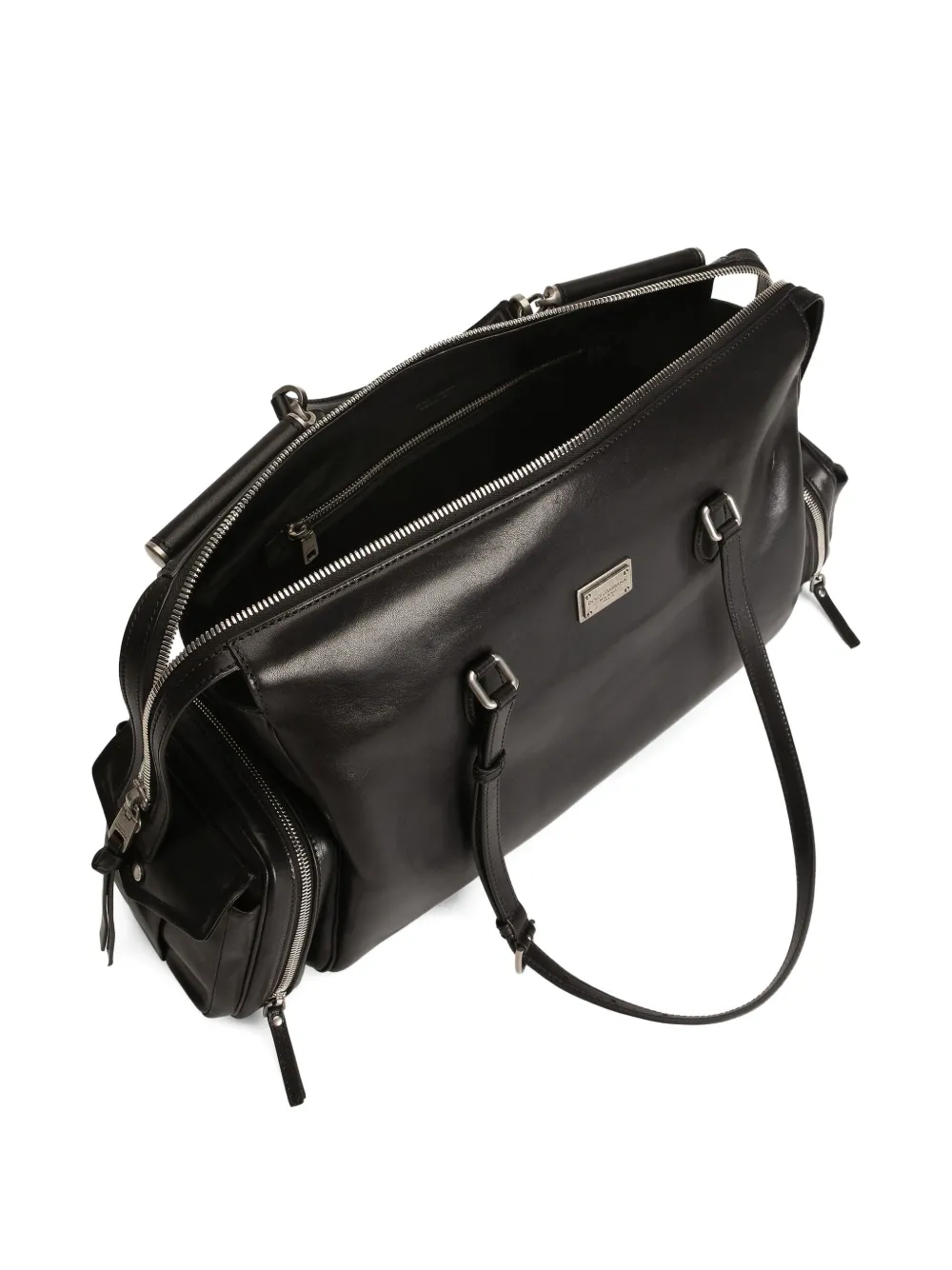 Dolce & Gabbana Vittoria shopper met ritszak Zwart