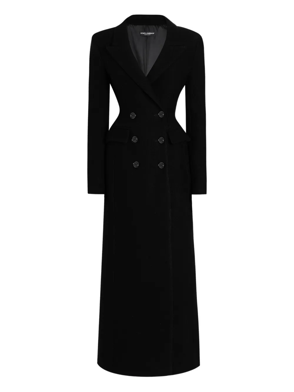 Dolce & Gabbana double-breasted coat | Black | Image 1