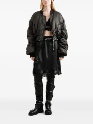 ドルガバスカート ジャガードレオパードフレアスカート(151-26602)