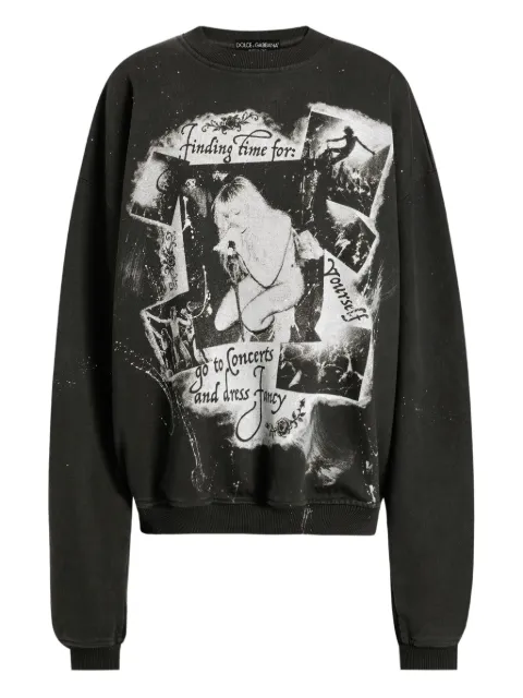 Dolce & Gabbana photograp-print sweatshirt