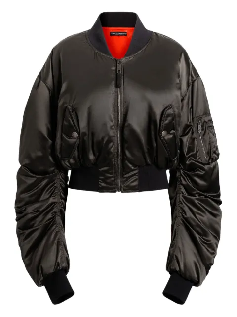 Dolce & Gabbana cropped bomber jacket