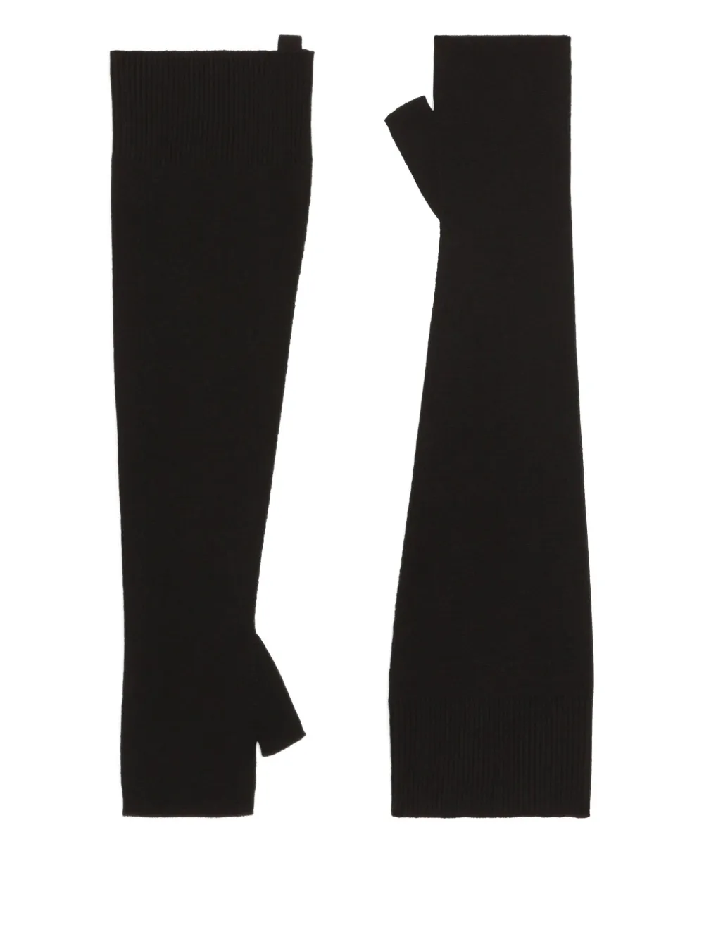 Dolce & Gabbana Vingerloze handschoenen - Zwart