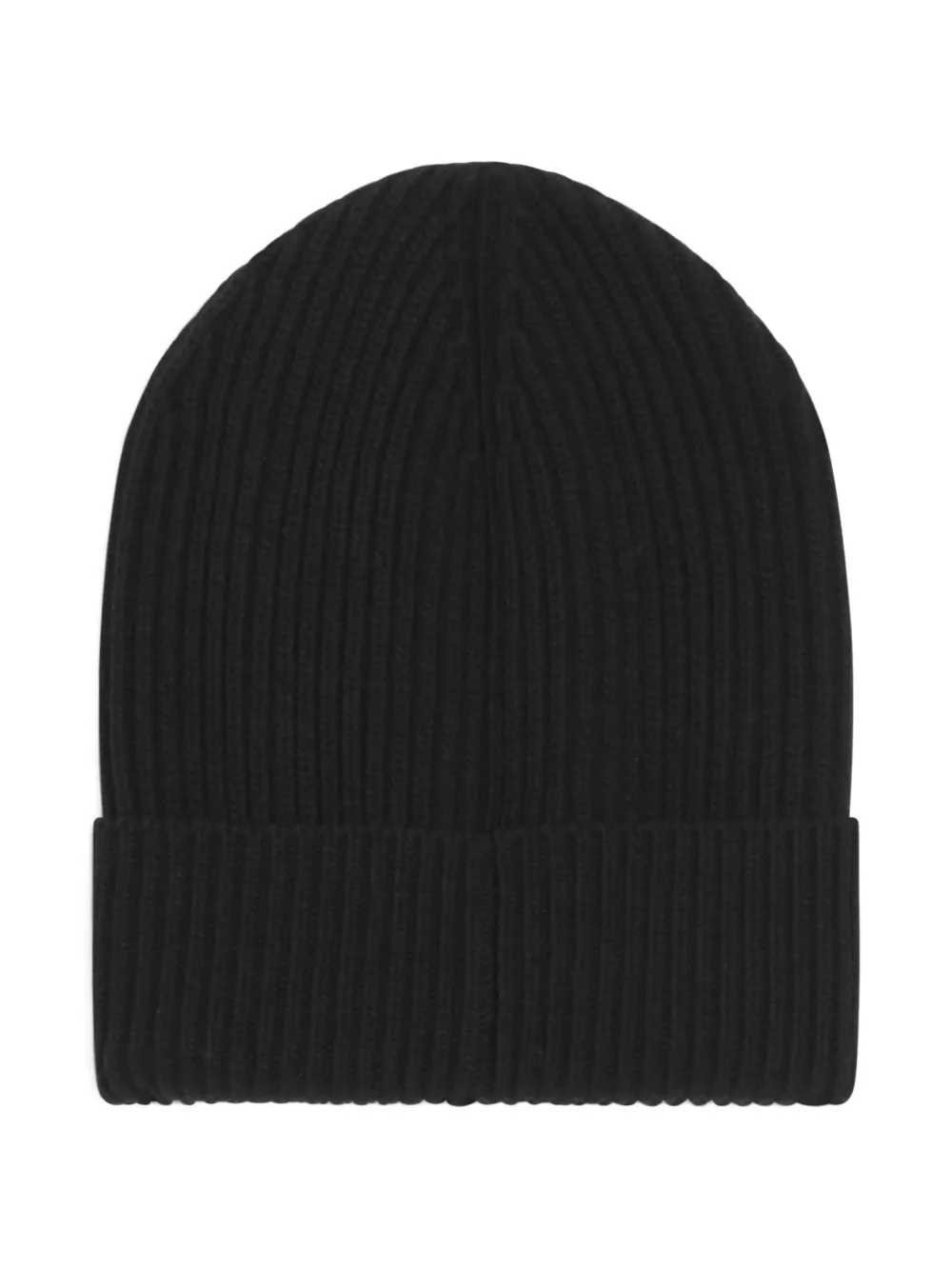 Dolce & Gabbana Knitted Wool And Cashmere Hat Accessories In Black