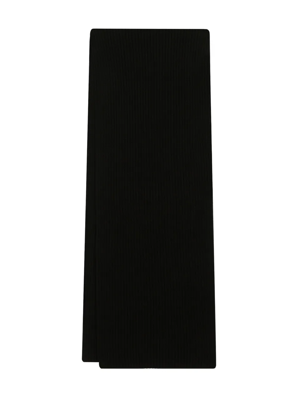 Dolce & Gabbana Sciarpa a coste - Nero