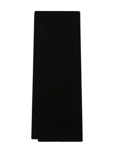 Dolce & Gabbana mascada tejida de canalé