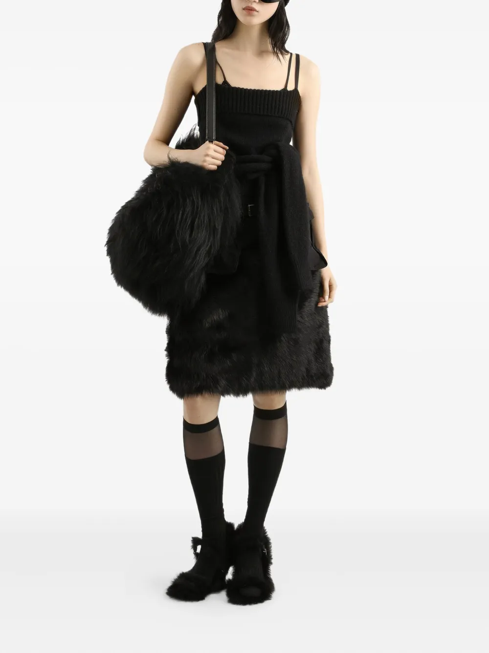 Dolce & Gabbana Knitted Top In Black