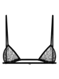 Dolce & Gabbana lace triangle bra - Black