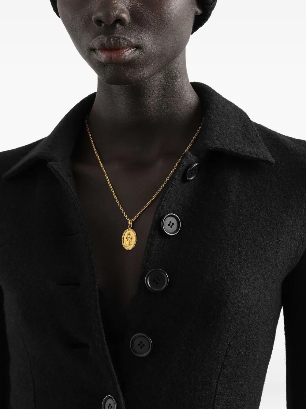 Dolce & Gabbana Halsketting met medaillon - Goud