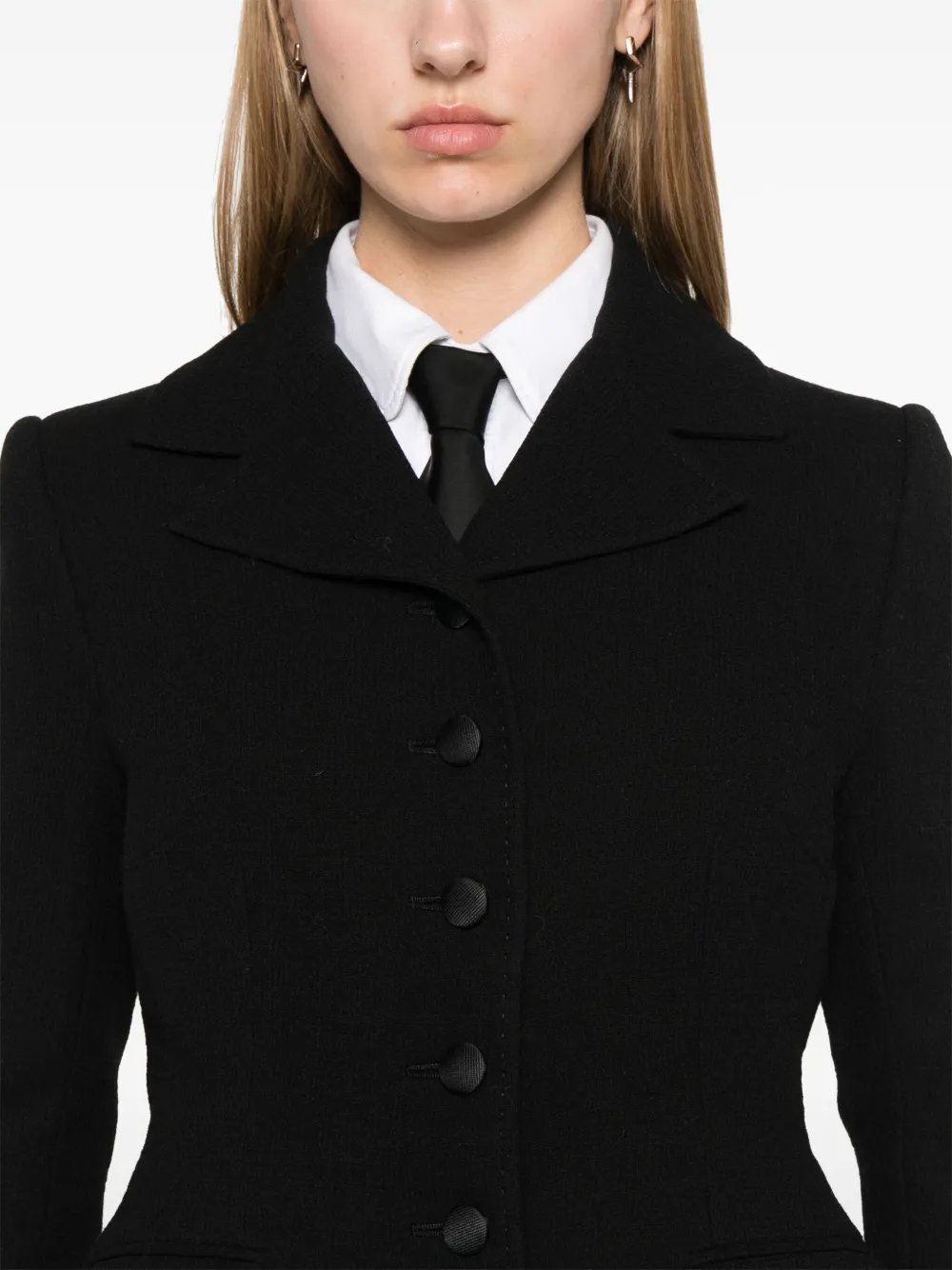 Dolce & Gabbana Crêpe blazer N0000 BLACK