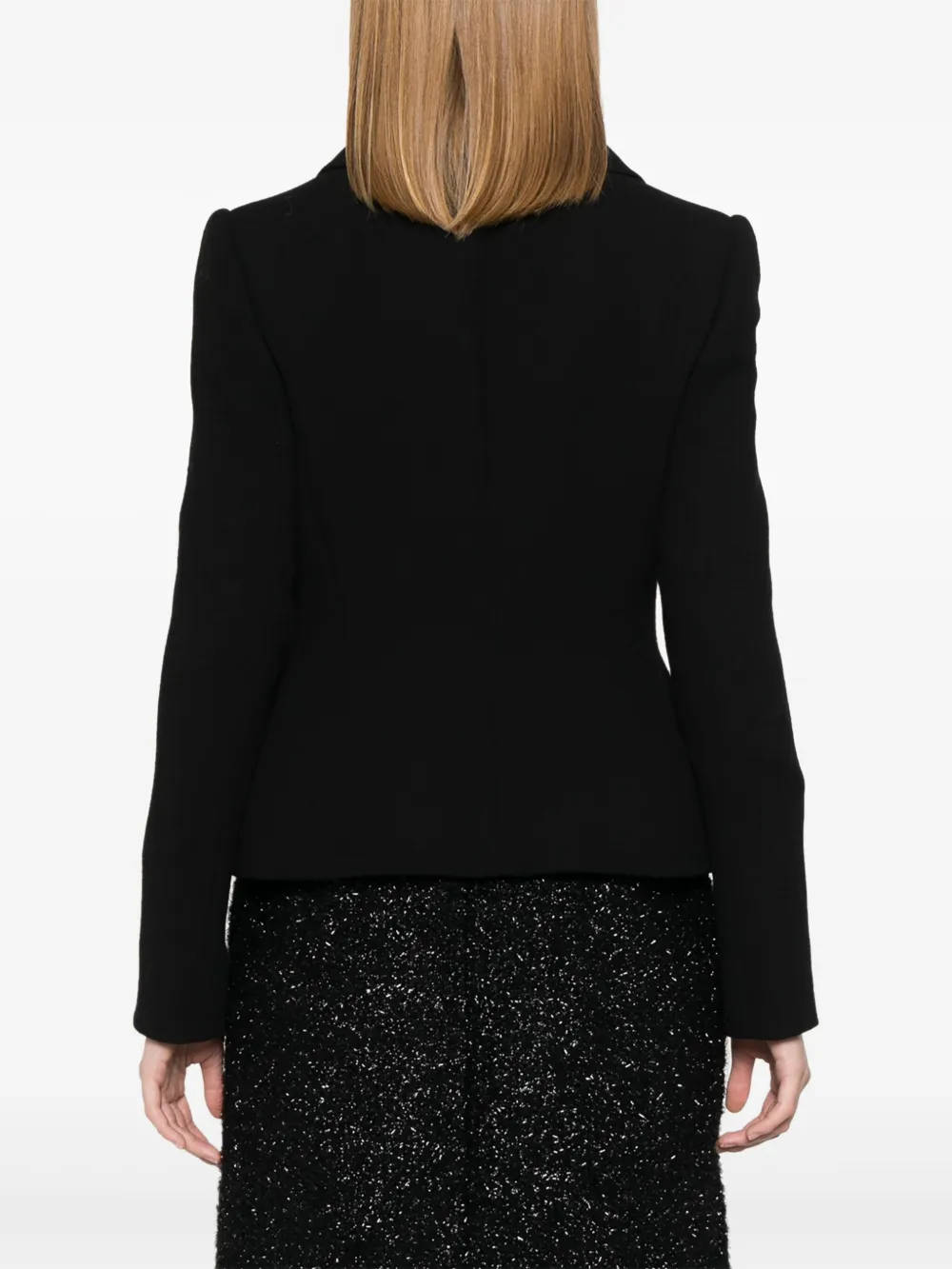 Dolce & Gabbana Crêpe blazer N0000 BLACK