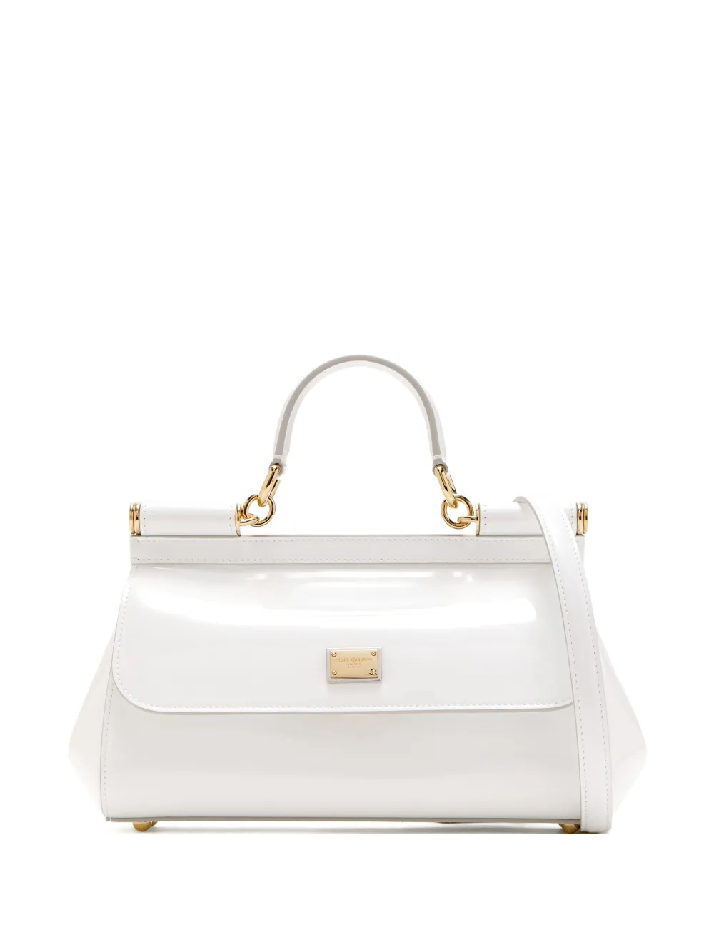 Dolce & Gabbana Elongated Sicily tote bag | White | Image 1