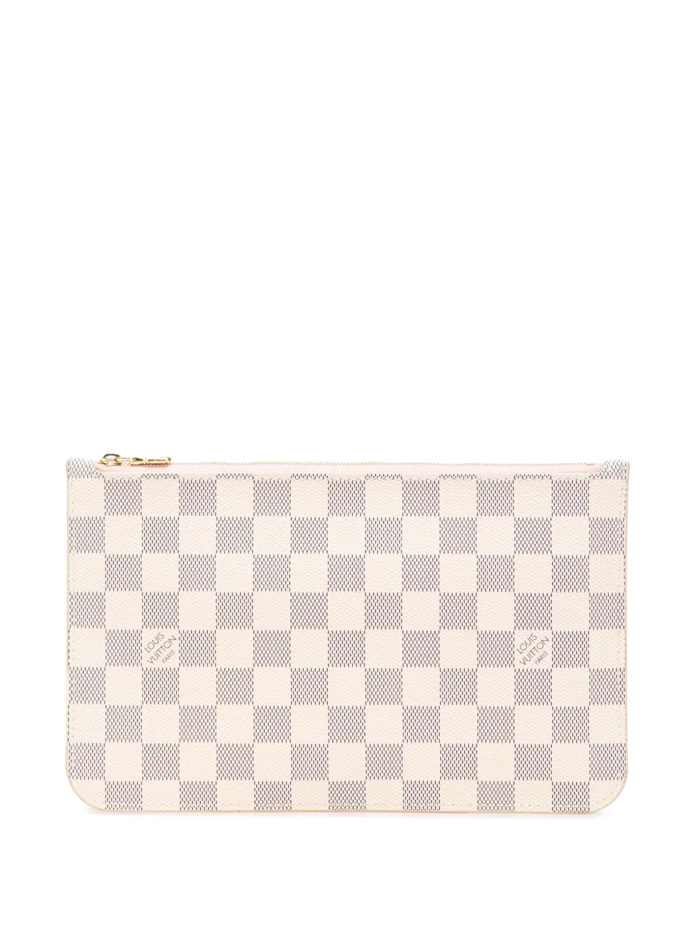 2016 Damier Azur Neverfull MM pouch