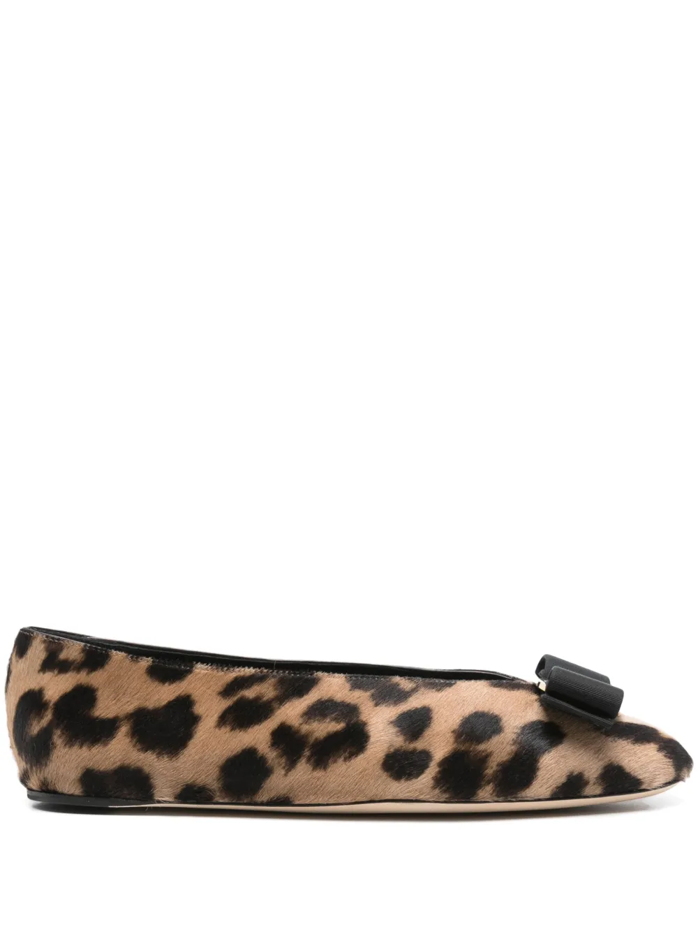 Ferragamo leopard-print ballet flats Bruin