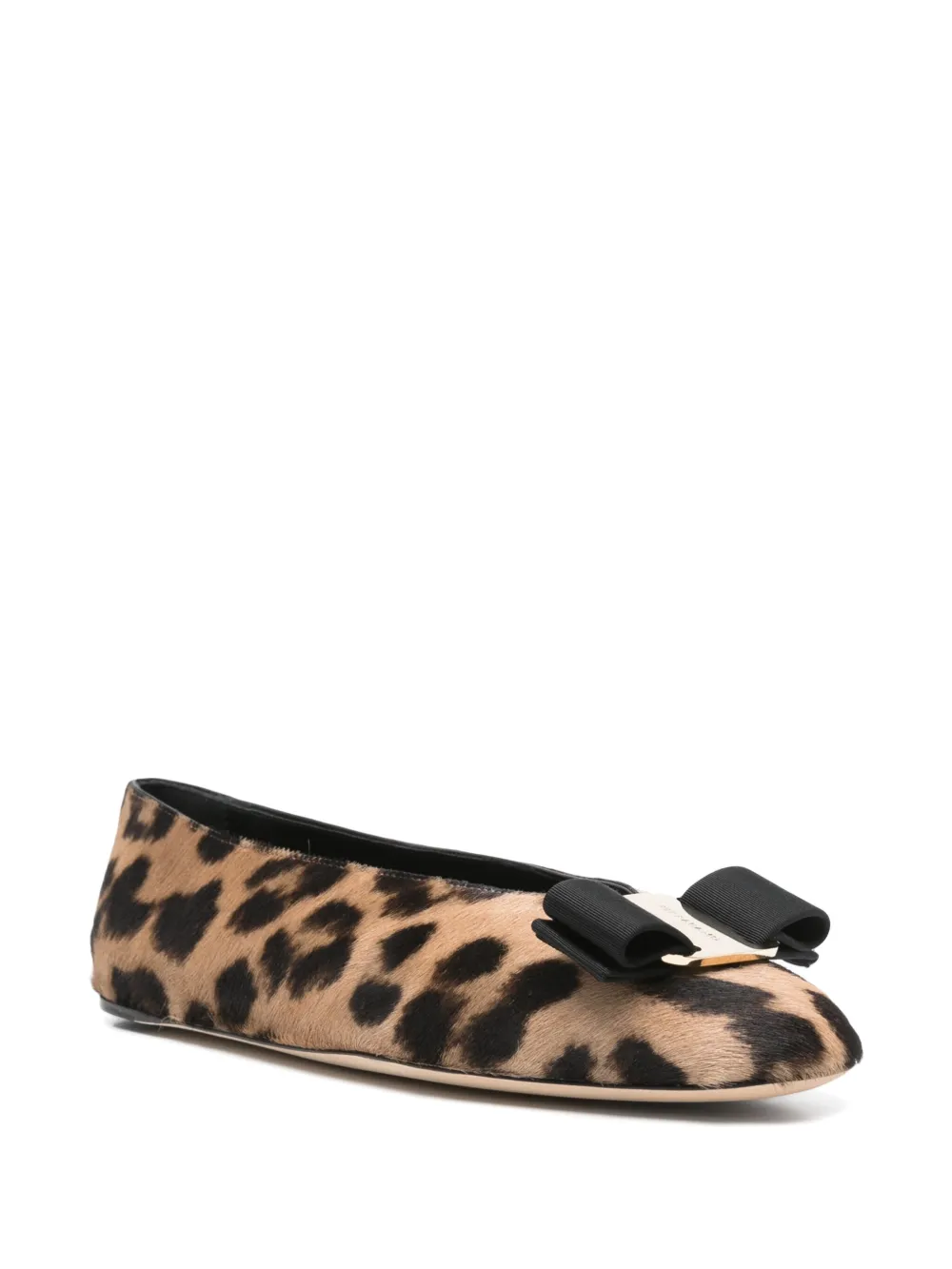 Ferragamo leopard-print ballet flats Bruin