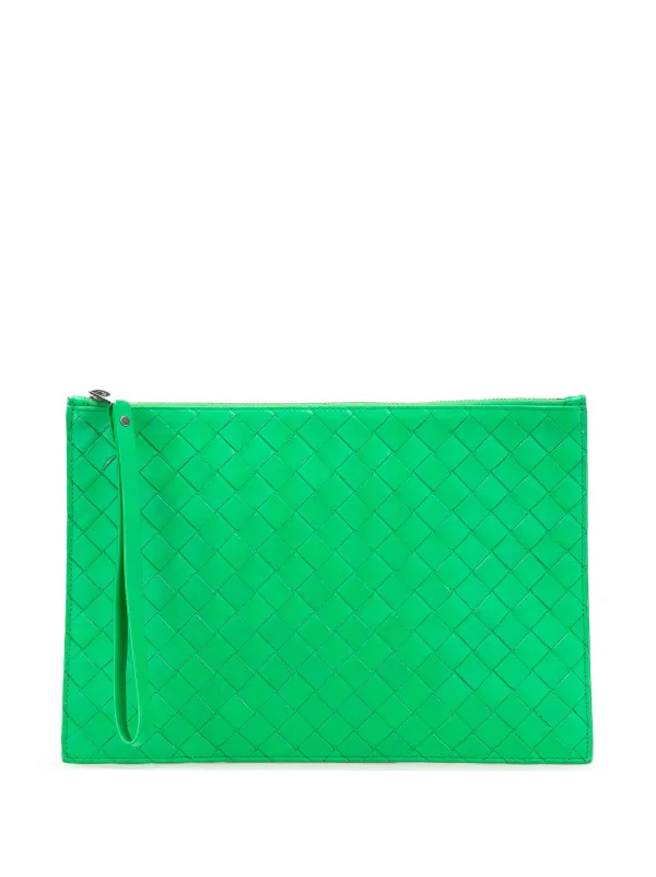 Bottega Veneta Pre-Owned 2012-2024 Intrecciato Leather Clutch
