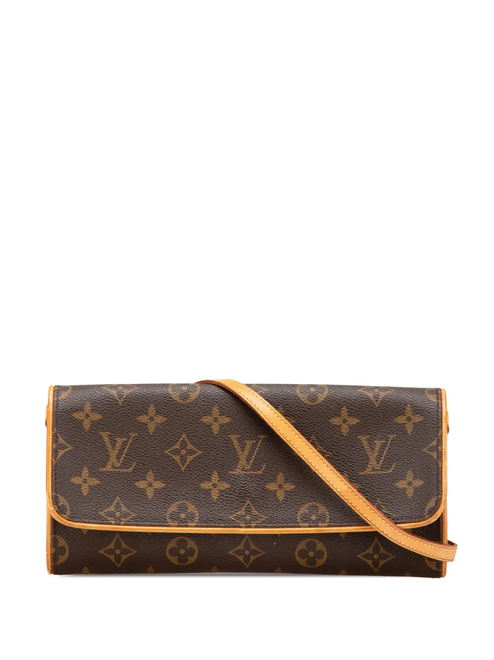 Louis Vuitton Pre-Owned 1999 Monogram Pochette Twin GM crossbody bag | marrón | Image 1