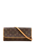 Louis Vuitton Pre-Owned 1999 Monogram Pochette Twin GM crossbody bag - Brown
