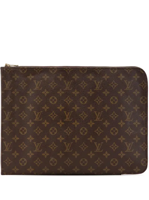 Louis Vuitton Pre-Owned 1994 Monogram Poche Documents Portfolio business bag