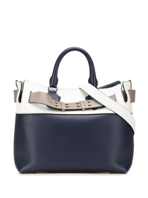 Burberry Pre-Owned 2000-2017 Medium Tricolor Leather Marais Belt Bag satchel