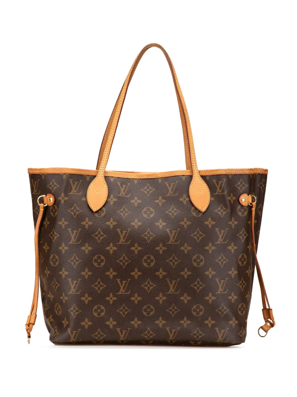 Louis Vuitton Pre-Owned 2012 Monogram Neverfull MM Shopper | Braun | Image 1