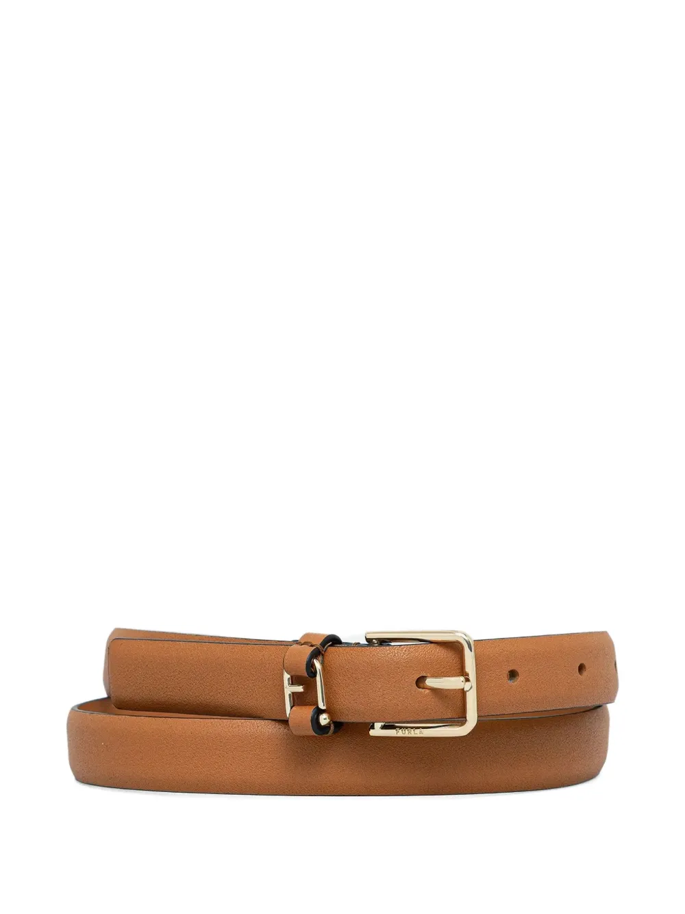 Furla Cintura in pelle con fibbia - Marrone