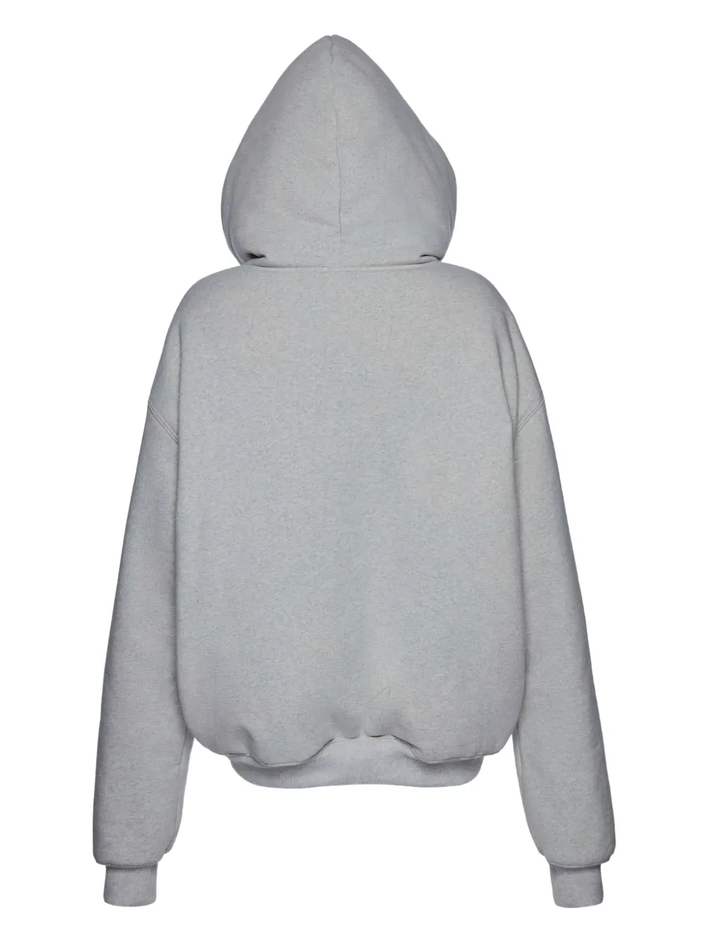 Magda Butrym Hoodie met afwerking van kant Grijs