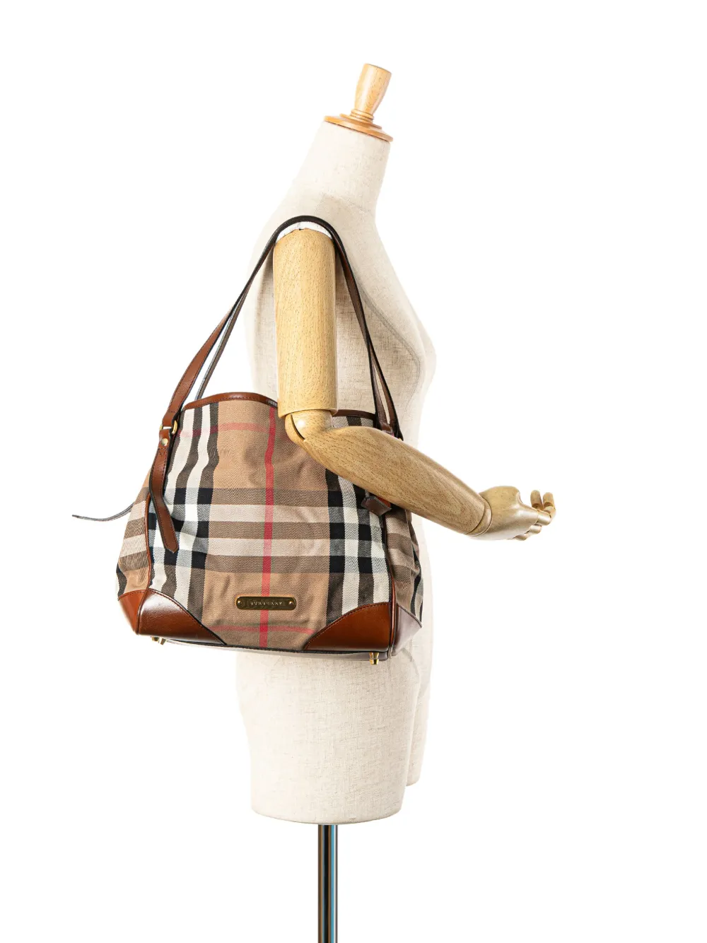 Burberry Pre-Owned 2000-2017 House Check Canvas Canterbury tote bag | Pre-Owned | Image 2