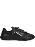 NAKED WOLFE Island lace-up studded sneakers - Black