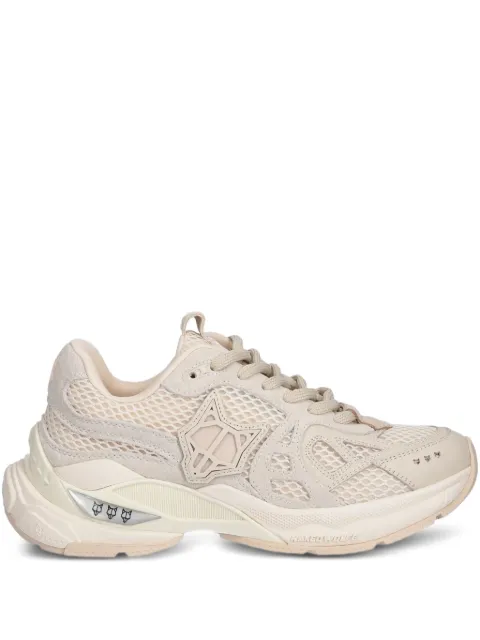 NAKED WOLFE Smash Off suede mesh sneakers
